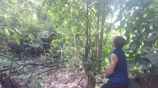 第一季 P9_原始技术：制作木锤【真人我的世界-空手发展-单人炼铁】