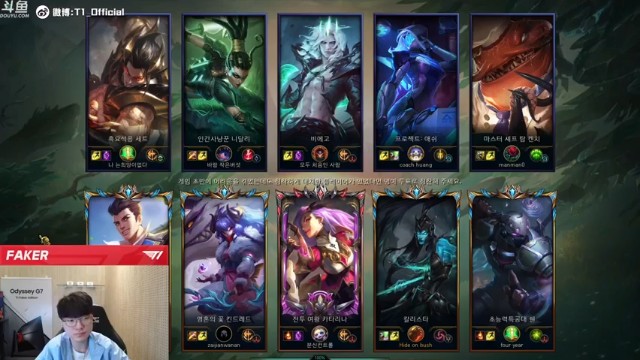 【faker】ad滑板鞋7杀7助攻，打到对面16投，简简单单