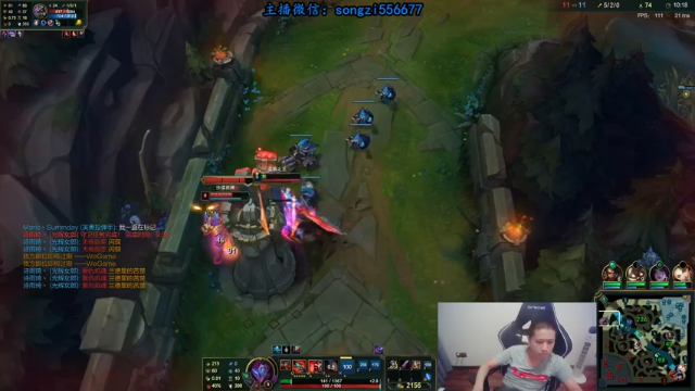 【2021-07-01 02点场】douyu丶松子：蛮王：版本T0 选到=包赢