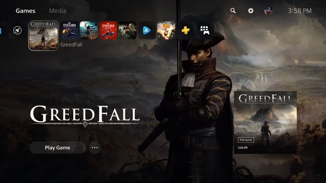 战神 GreedFall (PS5) 4K 60FPS HDR 游戏