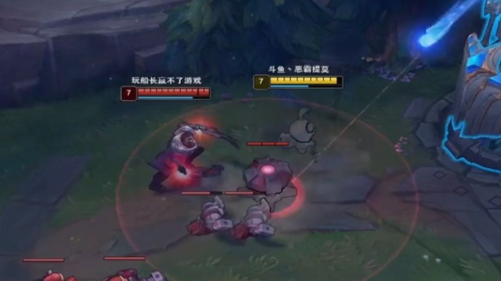 【恶霸提莫】对线十月船长，对线了30分钟，折磨了十月30分钟