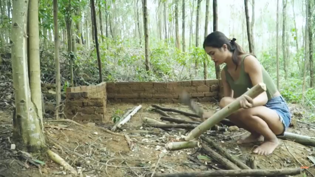 10_用木材制作基本家具2，床，桌子，凳子