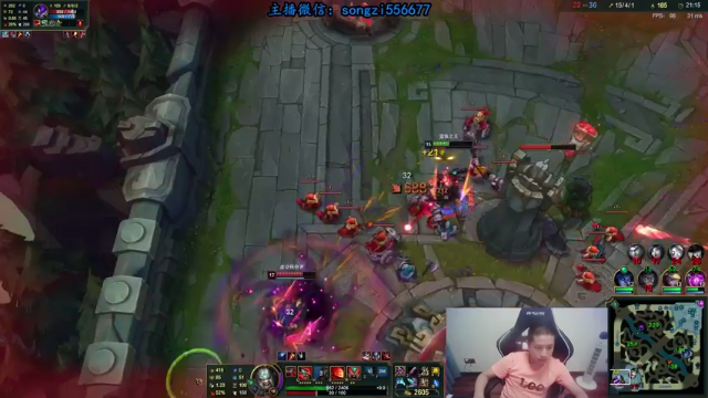 【2021-07-02 05点场】douyu丶松子：蛮王：版本T0 选到=包赢