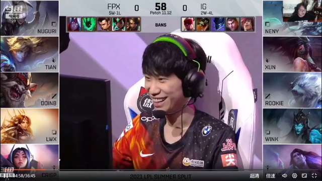 【2021-07-03 21点场】教练JoKer：今天OMGWE RALNG FPXIG