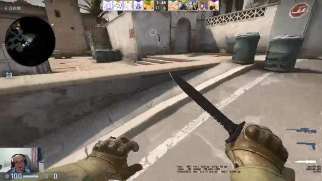 【2021-07-02 23点场】战术大师rubick：抖枪术带表弟打CSGO~