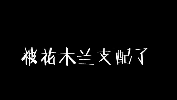 对面的花木兰有点东西