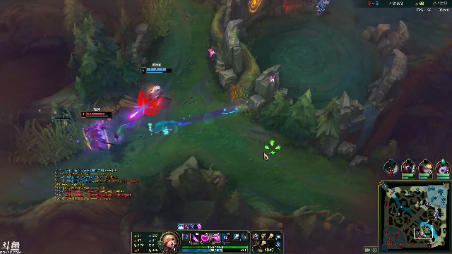 我在斗鱼看小丸子因因直播英雄联盟