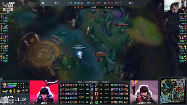 【2021-07-04 19点场】教练JoKer：今天V5BLG TESEDG SNRNG