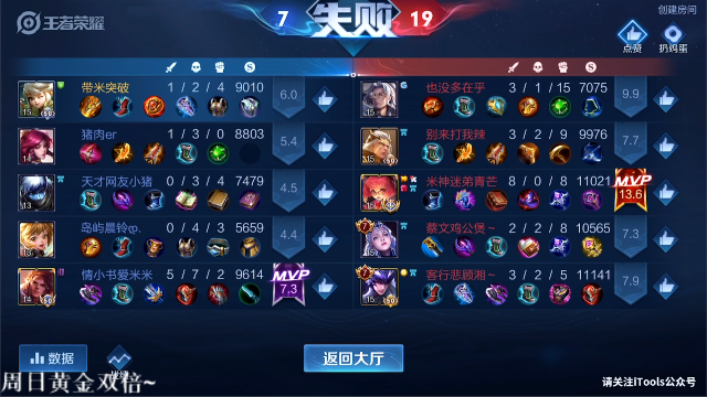 【王者荣耀】DL丶拖米的精彩时刻 20210704 20点场