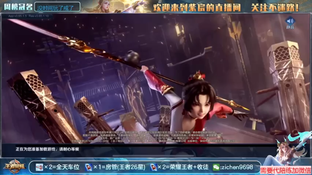 【2021-07-05 08点场】紫宸丶期待与你相遇：国服蒙犽艾琳 带粉