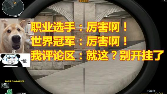 CF全国冠军第一狙！你问我哪个区？我评论区！