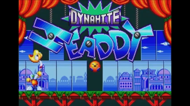 MD 铁头小子 Dynamite Headdy 全收集完美结局通关