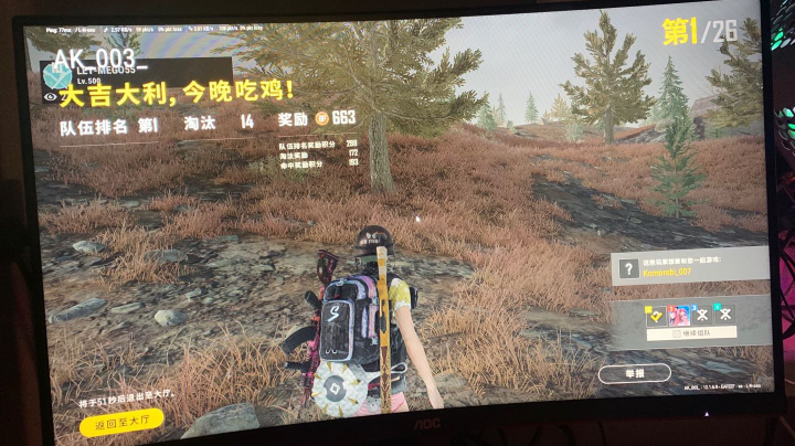 吃鸡不是梦想