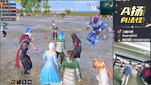 【A扬丷】双杀吃鸡，这波主要给队友一个秀的机会