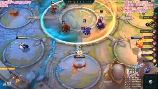 【梨落秋溪】6神盾战士4屠龙勇士，三星李青三星潘森三星巨魔伤害爆炸成功吃鸡