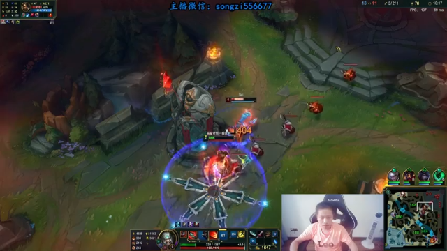 【2021-07-07 11点场】douyu丶松子：蛮王：版本T0