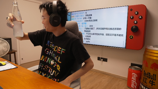 我在斗鱼看超级小桀直播马里奥制造