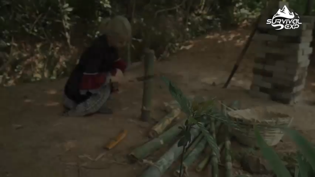 户外竹床，累了有地方休息了(3)拜托小手点关注，投币，三连哦