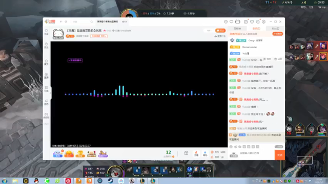 【2021-07-07 22点场】果果哩个果果：【果酱】最具观赏性的女玩家