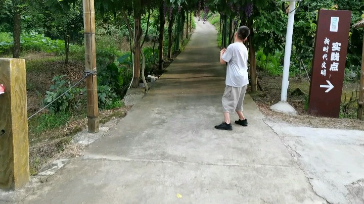 皓皓被大山的气息吸引