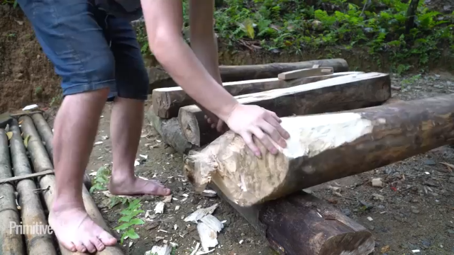 第三季更新高清E118大水车(12)真人我的世界-空手发展-单人炼铁