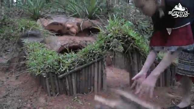 开始养殖了(9)在户外制作小鸡的房子，拜托小手点关注，投币，三连哦