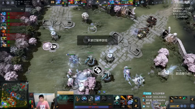 【2021-07-08 20点场】杰出哥：TI预选 小象大战RNG