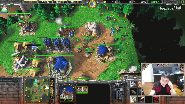 【魔兽争霸】fqqxiaoz的精彩时刻 20210709 16点场