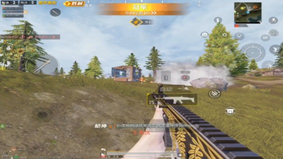 和平精英：有灵魂的燃烧瓶，吃鸡