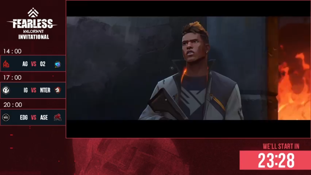 【2021-07-10 13点场】Valorant电竞：无畏杯邀请赛DAY2