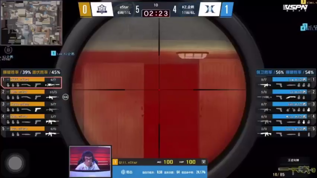 KZ对阵eStar：保卫者胜利