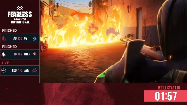 【2021-07-10 19点场】Valorant电竞：无畏杯邀请赛DAY2