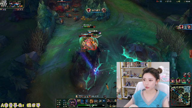我在斗鱼看不2不叫周淑怡直播英雄联盟