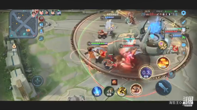 【王者荣耀】海哲王O2【王者荣耀】海哲王O1单排上分中，免费带粉喜欢的一起玩耍。