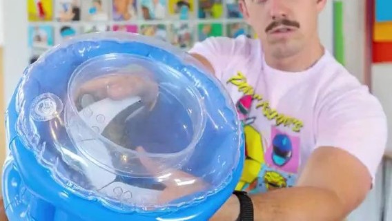 看似有用实则没用的神奇发明之“手柄防摔充气套”