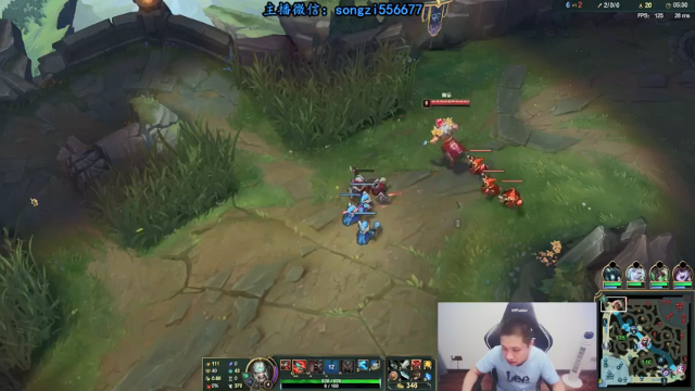 【2021-07-10 03点场】douyu丶松子：蛮王：版本T0 选到=包赢