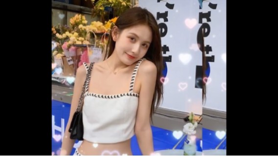 暑期变美大作战，美女姐姐好漂亮啊