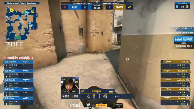 【2021-07-12 04点场】CSGO解说爱华：【爱华】IEM科隆NaVi vs AST