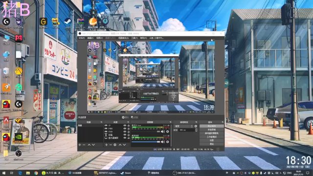 【2021-07-11 18点场】小傅FFFFF：把把希 来听歌 pubg