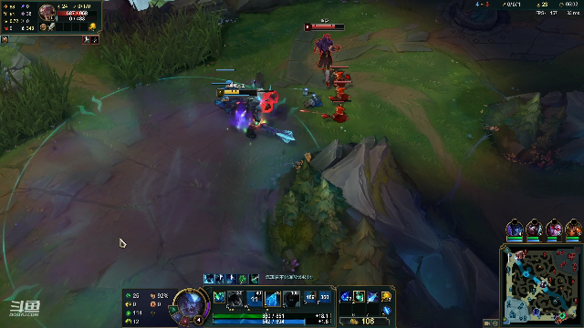 我在斗鱼看东北大鹌鹑直播英雄联盟