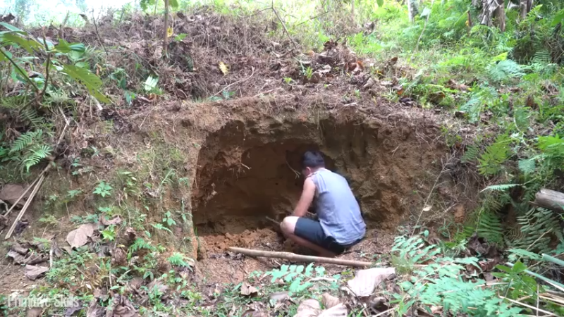 E59高炉制作8又要炼铁的节奏【真人我的世界-空手发展-单人炼铁】