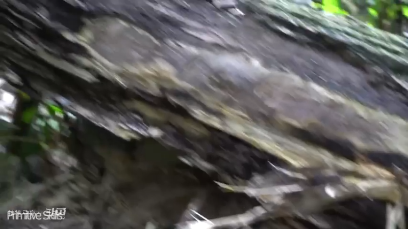 E58制作圆木风箱，风力2【真人我的世界-空手发展-单人炼铁】