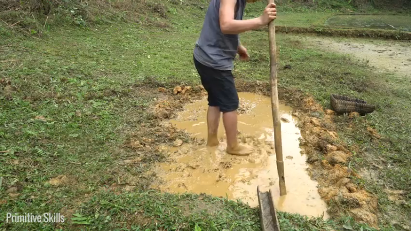 E68务农二季的稻子4【真人我的世界-空手发展-单人炼铁】