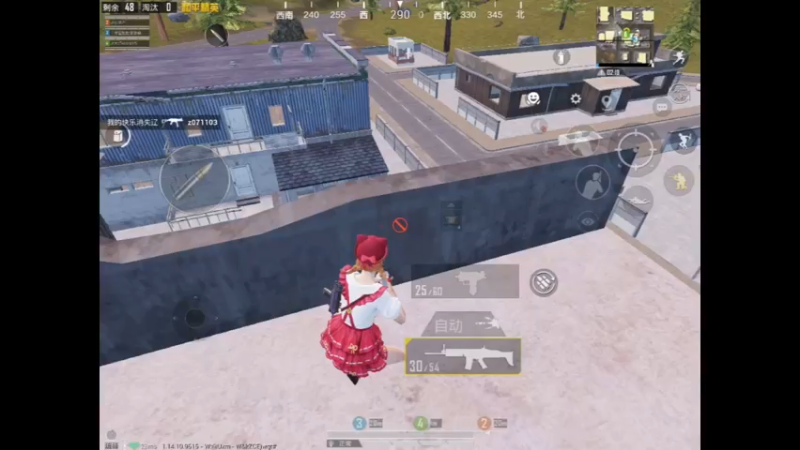 和平精英：落地灭队3鲨