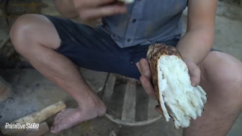 E65土提石墙及耕种15【真人我的世界-空手发展-单人炼铁】