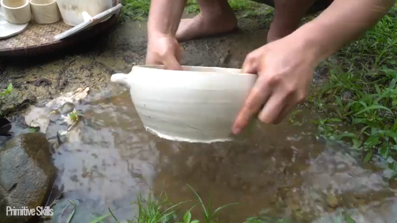 E71陶器时代-烧制在户外第一批陶器15【真人我的世界-空手发展-单人炼铁】