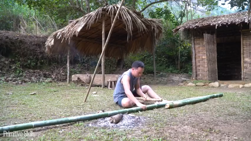 E59高炉制作3又要炼铁的节奏【真人我的世界-空手发展-单人炼铁】