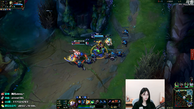 【英雄联盟】阿冷aleng丶的精彩时刻 20210714 00点场