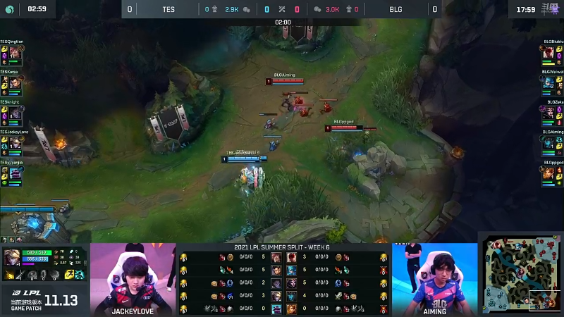 2021LPL夏季赛-常规赛-BLGvsTES-0715-1