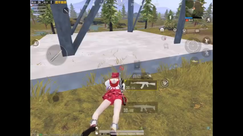 和平精英：鲨一个回马枪